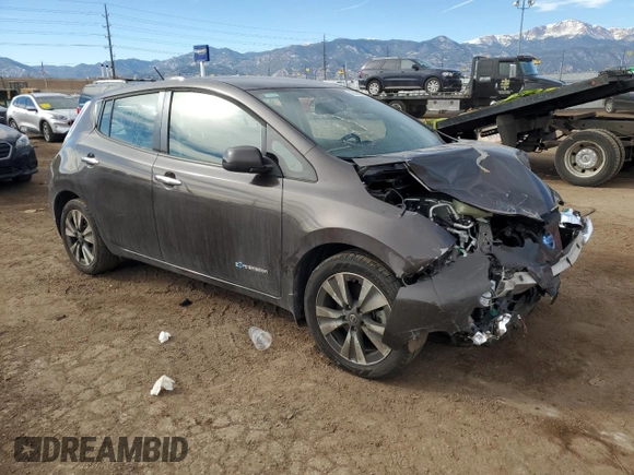 2016 Nissan LEAF S with VIN 1N4BZ0CP5GC307802, listed as a Copart auction lot 43436535 with 50,359 mi miles and Salvage Title. Bid and sale history available at DreamBid. Image 4.
