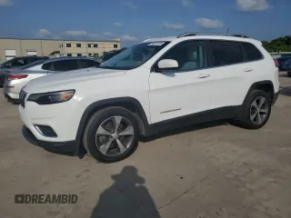 2019 Jeep Cherokee Limited with VIN 1C4PJLDB3KD340005, listed as a Copart auction lot 54223125 with 75,898 mi miles and Clean title. Bid and sale history available at DreamBid. Image 1.