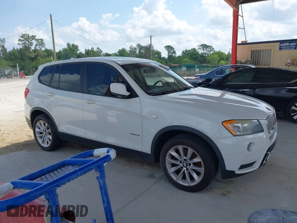 2014 BMW X3 xDrive28i with VIN 5UXWX9C57E0D26565, listed as a IAAI auction lot 42173843 with 110,266 mi miles and . Bid and sale history available at DreamBid. Image 13.