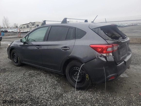 2023 Subaru Impreza with VIN 4S3GTAB67P3720028, listed as a Copart auction lot 44636705 with 46,111 mi miles and Salvage Title. Bid and sale history available at carsss.com. Image 2.