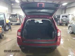 2016 Jeep Compass Sport with VIN 1C4NJDBB6GD686282, listed as a Copart auction lot 48011795 with 128,085 mi miles and Salvage Title. Bid and sale history available at carsss.com. Image 6.