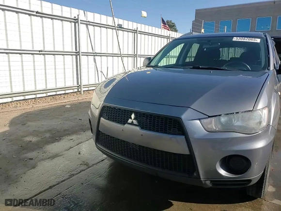 2012 Mitsubishi Outlander ES with VIN JA4AS2AW0CU025825, listed as a Copart auction lot 53082065 with 124,004 mi miles and Salvage Title. Bid and sale history available at carsss.com. Image 15.
