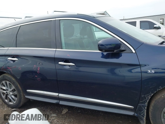 2015 Infiniti QX60 z VIN 5N1AL0MM3FC521001, wystawiony jako IAAI lot #42188337 z przebiegiem 138 266 mil mil oraz . Historia ofert i sprzedaży dostępna na DreamBid. Obrazek 14.