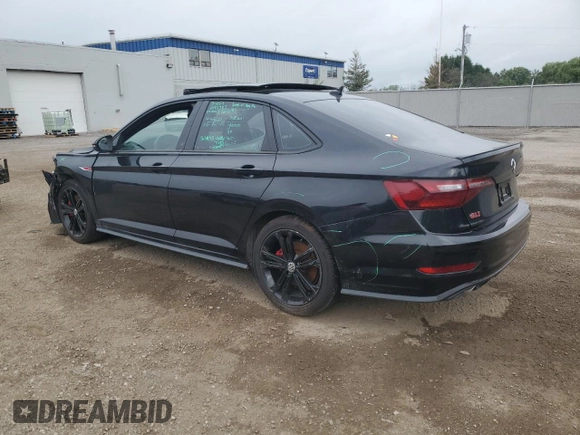 2021 Volkswagen Jetta GLI S with VIN 3VW6T7BU8MM019714, listed as a Copart auction lot 60979755 with 99,289 mi miles and Salvage title. Bid and sale history available at DreamBid. Image 2.