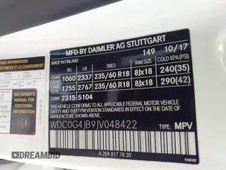 2018 Mercedes-Benz GLC 300 with VIN WDC0G4JB9JV048422, listed as a IAAI auction lot 41772883 with 143,331 mi miles and . Bid and sale history available at DreamBid. Image 9.