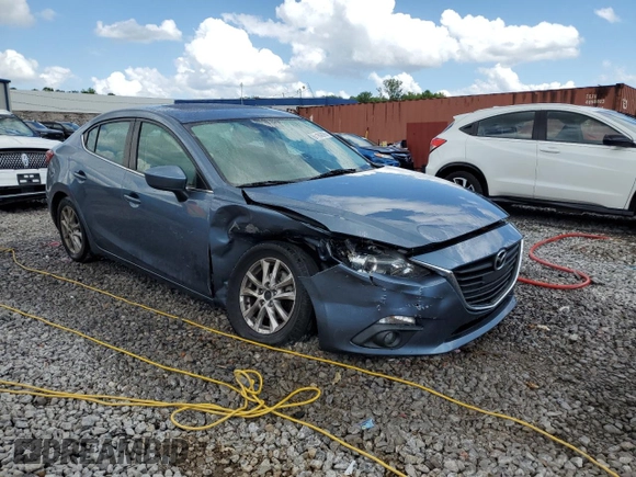 2015 Mazda 3 i Grand Touring z VIN 3MZBM1W78FM170908, wystawiony jako Copart lot #61169875 z przebiegiem 66 801 mil mil oraz Szkoda całkowita • Salvage title. Historia ofert i sprzedaży dostępna na DreamBid. Obrazek 4.