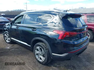 2022 Hyundai Santa Fe SEL with VIN 5NMS2DAJ2NH457997, listed as a IAAI auction lot 41667300 with 34,045 mi miles. Bid and sale history available at carsss.com. Image 3.