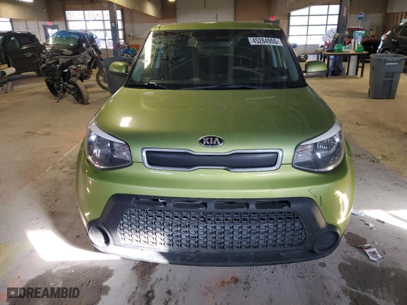 2015 Kia Soul with VIN KNDJN2A21F7765168, listed as a Copart auction lot 45284955 with 109,636 mi miles and Salvage Title. Bid and sale history available at carsss.com. Image 5.