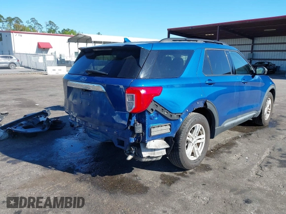 2020 Ford Explorer XLT with VIN 1FMSK7DH4LGD03849, listed as a IAAI auction lot 41854401 with 85,883 mi miles and . Bid and sale history available at DreamBid. Image 4.
