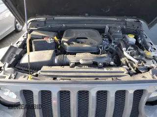 2021 Jeep Wrangler Unlimited Sport S with VIN 1C4HJXDN4MW847816, listed as a Copart auction lot 45693565 with 39,438 mi miles and Salvage Title. Bid and sale history available at carsss.com. Image 12.