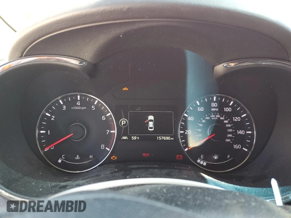 2017 Kia Forte LX with VIN 3KPFL4A72HE022086, listed as a Copart auction lot 47270075 with 157,690 mi miles and Salvage Title. Bid and sale history available at carsss.com. Image 9.