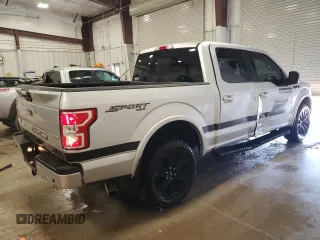2018 Ford F-150 XL with VIN 1FTEW1EG8JFE21737, listed as a Copart auction lot 50178155 with 84,937 mi miles and Non Repairable. Bid and sale history available at carsss.com. Image 3.