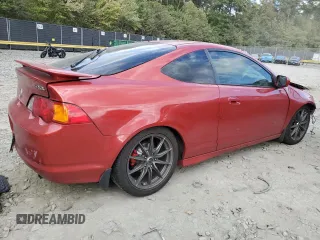 2003 Acura RSX Type S with VIN JH4DC53083C016031, listed as a Copart auction lot 75974144 with 0 mi miles and Salvage Title. Bid and sale history available at carsss.com. Image 3.