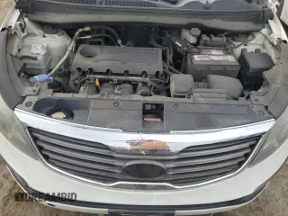 2012 Kia Sportage LX with VIN KNDPBCA23C7291809, listed as a Copart auction lot 46865525 with 145,634 mi miles and Salvage Title. Bid and sale history available at DreamBid. Image 11.