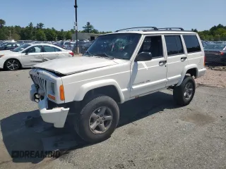 1998 Jeep Cherokee Sport z VIN 1J4FJ68S8WL116368, wystawiony jako Copart lot #59228735 z przebiegiem 113 546 mil mil oraz Szkoda całkowita • Salvage title. Historia ofert i sprzedaży dostępna na DreamBid. Obrazek 1.