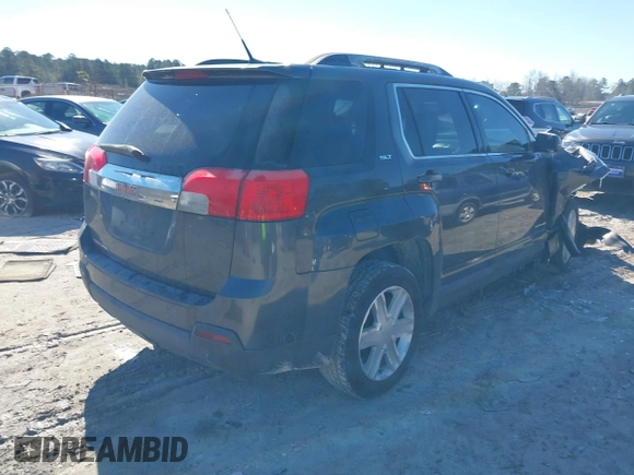 2011 GMC Terrain SLT-1 with VIN 2CTALUECXB6359439, listed as a IAAI auction lot 41634165 with 196,524 mi miles and . Bid and sale history available at carsss.com. Image 4.