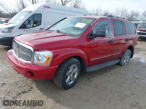 2006 Dodge Durango Limited with VIN 1D8HB58296F192784, listed as a IAAI auction lot 41792087 with 171,954 mi miles and . Bid and sale history available at DreamBid. Image 2.