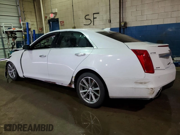 2017 Cadillac CTS Luxury AWD with VIN 1G6AX5SS7H0174142, listed as a Copart auction lot 47094795 with Not Provided miles and Salvage Title. Bid and sale history available at DreamBid. Image 2.