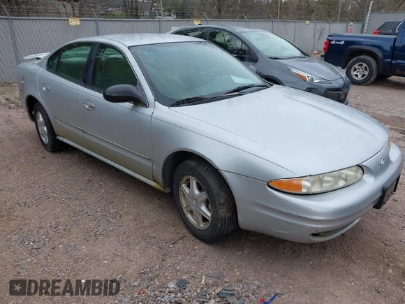 2004 Oldsmobile Alero GL1 with VIN 1G3NL52F94C117186, listed as a IAAI auction lot 42119992 with 131,100 mi miles and . Bid and sale history available at DreamBid. Image 1.