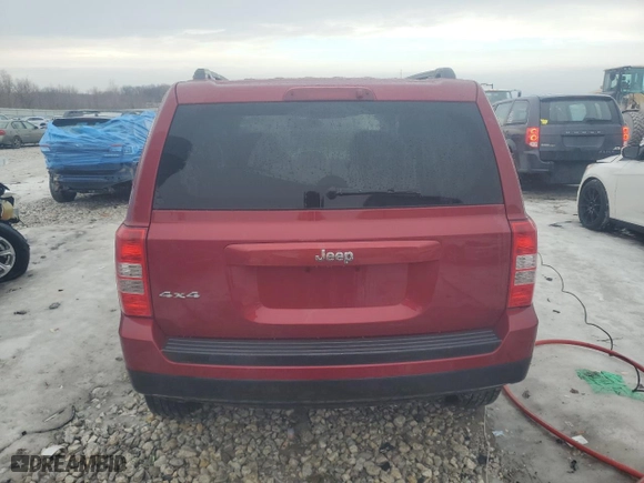 2012 Jeep Patriot Sport with VIN 1C4NJRBB7CD564246, listed as a Copart auction lot 46407305 with 122,556 mi miles and Clean Title. Bid and sale history available at carsss.com. Image 6.
