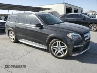 2016 Mercedes-Benz GL with VIN 4JGDF7DE1GA643603, listed as a Copart auction lot 48908805 with 180,234 mi miles and Clean Title. Bid and sale history available at carsss.com. Image 4.