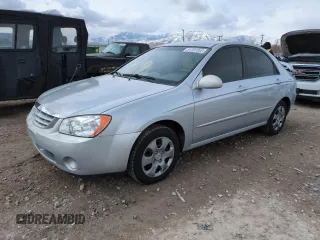 2006 Kia Spectra EX with VIN KNAFE121265232244, listed as a Copart auction lot 51787885 with 141,259 mi miles and Salvage Title. Bid and sale history available at carsss.com. Image 1.