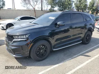 2022 Kia Sorento S with VIN 5XYRL4LCXNG152137, listed as a Copart auction lot 49914195 with 33,491 mi miles and Salvage Title. Bid and sale history available at carsss.com. Image 1.