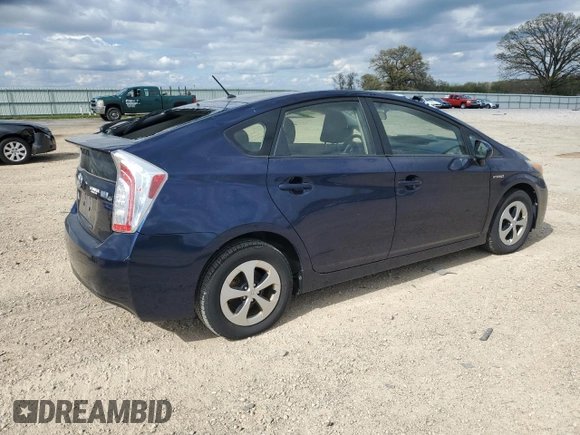 2012 Toyota Prius One with VIN JTDKN3DU0C1564349, listed as a Copart auction lot 54933595 with 241,516 mi miles and Non Repairable. Bid and sale history available at DreamBid. Image 3.