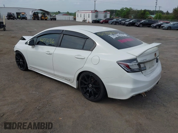 2014 Honda Civic Si z VIN 2HGFB6E58EH704379, wystawiony jako IAAI lot #42173086 z przebiegiem 146 651 mil mil oraz . Historia ofert i sprzedaży dostępna na DreamBid. Obrazek 3.