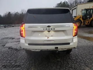 2021 Chevrolet Tahoe High Country with VIN 1GNSKTKL8MR152144, listed as a Copart auction lot 83862264 with 85,865 mi miles and Salvage Title. Bid and sale history available at carsss.com. Image 6.