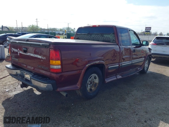 2001 Chevrolet Silverado 1500 LS with VIN 2GCEC19T311199096, listed as a IAAI auction lot 41919758 with 130,632 mi miles. Bid and sale history available at carsss.com. Image 4.
