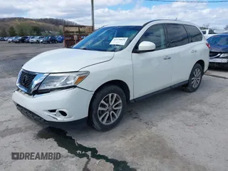 2014 Nissan Pathfinder SL with VIN 5N1AR2MM7EC730038, listed as a IAAI auction lot 41978849 with 150,816 mi miles. Bid and sale history available at carsss.com. Image 2.