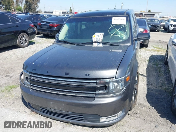 2019 Ford Flex SEL with VIN 2FMGK5C89KBA39030, listed as a IAAI auction lot 41677090 with 55,505 mi miles. Bid and sale history available at carsss.com. Image 13.