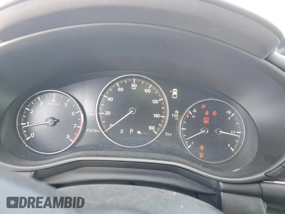 2023 Mazda 3 S Preferred with VIN JM1BPALM4P1611291, listed as a Copart auction lot 53736455 with 45,658 mi miles and Salvage Title. Bid and sale history available at DreamBid. Image 9.