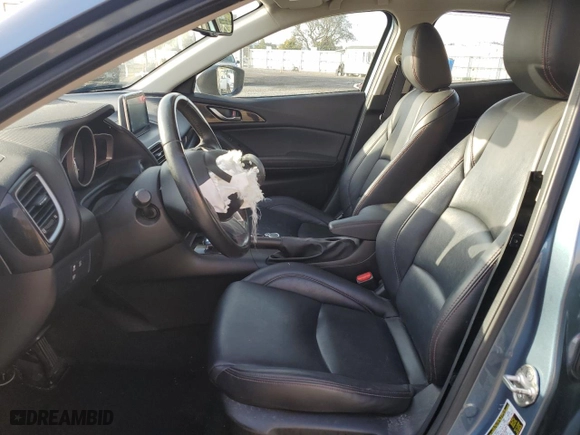 2016 Mazda Mazda3 i Grand Touring with VIN JM1BM1N76G1320971, listed as a Copart auction lot 45707145 with 76,916 mi miles and Salvage Title. Bid and sale history available at carsss.com. Image 7.