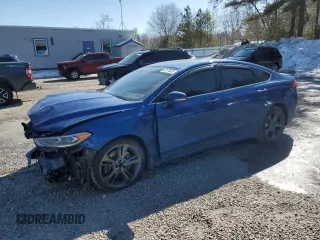 2017 Ford Fusion Sport with VIN 3FA6P0VPXHR331682, listed as a Copart auction lot 47174825 with 109,477 mi miles and Salvage Title. Bid and sale history available at carsss.com. Image 1.