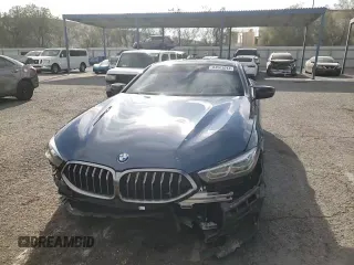 2019 BMW 8 Series M850i xDrive z VIN WBABC4C58KBJ35651, wystawiony jako Copart lot #84503014 z przebiegiem Nie podano mil oraz Szkoda całkowita • Salvage title. Historia ofert i sprzedaży dostępna na DreamBid. Obrazek 11.