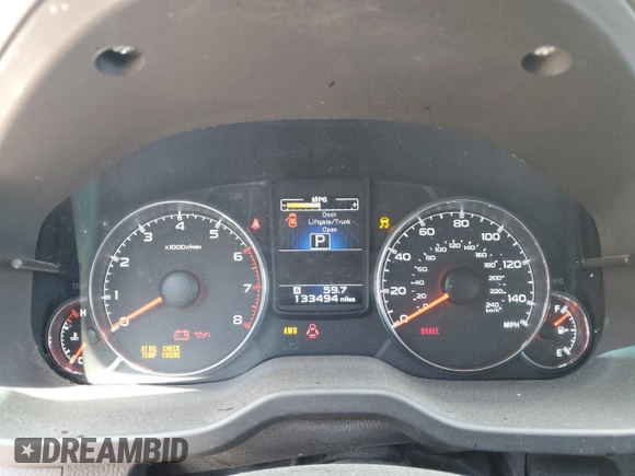 2014 Subaru Outback Limited with VIN 4S4BRBLC6E3295963, listed as a Copart auction lot 66044885 with 133,494 mi miles and Salvage title. Bid and sale history available at DreamBid. Image 9.
