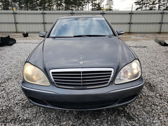 2006 Mercedes-Benz S-Class 3.7L with VIN WDBNF67J06A472724, listed as a Copart auction lot 44446425 with 207,405 mi miles and Salvage Title. Bid and sale history available at carsss.com. Image 5.