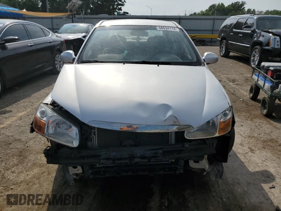 2008 Kia Spectra EX with VIN KNAFE121585511576, listed as a Copart auction lot 68634114 with 123,375 mi miles and Salvage Title. Bid and sale history available at carsss.com. Image 5.