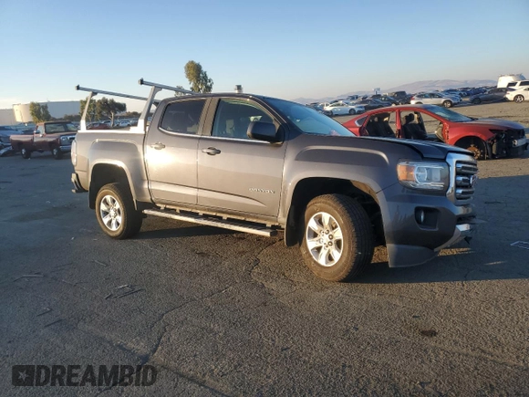 2017 GMC Canyon 2WD SLE with VIN 1GTG5CEN0H1300715, listed as a Copart auction lot 82447034 with 89,774 mi miles and Salvage Title. Bid and sale history available at carsss.com. Image 4.