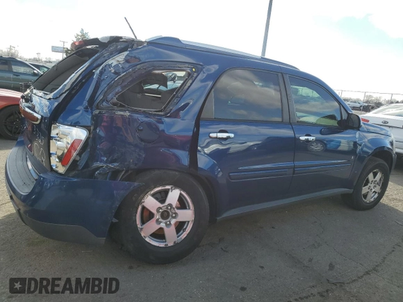 2008 Chevrolet Equinox LT with VIN 2CNDL43F486291696, listed as a Copart auction lot 48025115 with 153,485 mi miles and Salvage Title. Bid and sale history available at carsss.com. Image 3.
