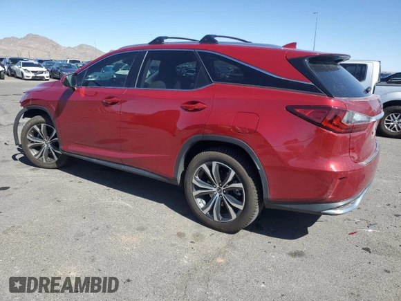 2020 Lexus RX with VIN JTJHZKEAXL2017805, listed as a Copart auction lot 47128195 with 42,076 mi miles and Salvage Title. Bid and sale history available at carsss.com. Image 2.