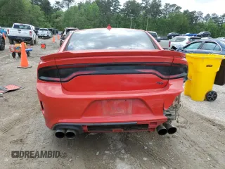 2019 Dodge Charger R/T with VIN 2C3CDXCT5KH575567, listed as a Copart auction lot 51057925 with 161,185 mi miles and Salvage Title. Bid and sale history available at DreamBid. Image 6.