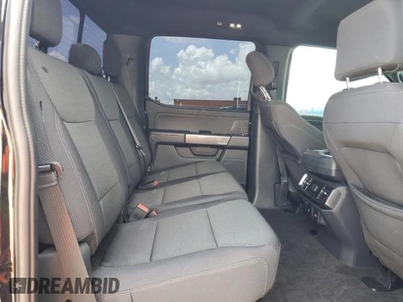 2022 Ford F-150 XL with VIN 1FTFW1E82NFC33590, listed as a Copart auction lot 61806045 with 53,477 mi miles and Salvage title. Bid and sale history available at DreamBid. Image 10.