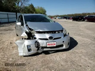 2010 Toyota Prius II with VIN JTDKN3DU7A0072579, listed as a Copart auction lot 52017205 with 278,654 mi miles and Salvage Title. Bid and sale history available at carsss.com. Image 10.
