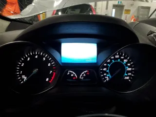 2014 Ford Escape Titanium with VIN 1FMCU9J95EUD74439, listed as a Copart auction lot 44552815 with 204,859 mi miles and Salvage Title. Bid and sale history available at carsss.com. Image 9.