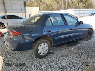 2002 Chevrolet Cavalier with VIN 1G1JC524627165174, listed as a Copart auction lot 74334274 with 0 mi miles and Salvage Title. Bid and sale history available at carsss.com. Image 3.