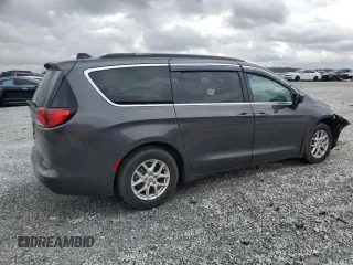 2021 Chrysler Voyager LXI with VIN 2C4RC1DG0MR506242, listed as a Copart auction lot 47658465 with 81,498 mi miles and Salvage Title. Bid and sale history available at carsss.com. Image 3.