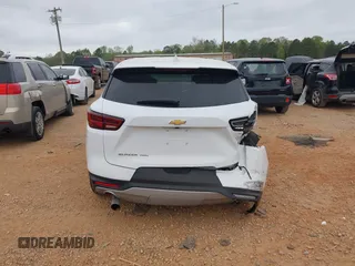 2023 Chevrolet Blazer LT with VIN 3GNKBHR45PS234006, listed as a IAAI auction lot 41927800 with 57,610 mi miles and . Bid and sale history available at DreamBid. Image 16.